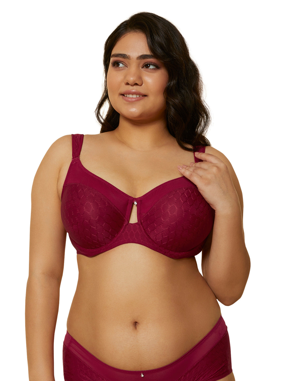 Triumph-151I452 Azalea Minimizer Bra 
Wireless Non Padded