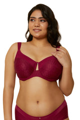 TRIUMPH-151I452 Azalea Minimizer Wired Non Padded Bra