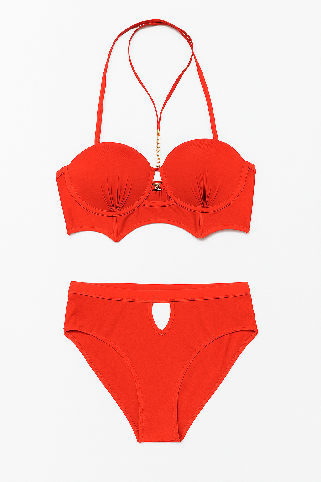 AXTZH Perfectly Coordinated Panty with Matching Bra for Women – Elegant and Comfortable AP7171-RED