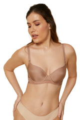 TRIUMPH-123I289 Padded Wired Seamless Silhoutte T-shirt Bra
