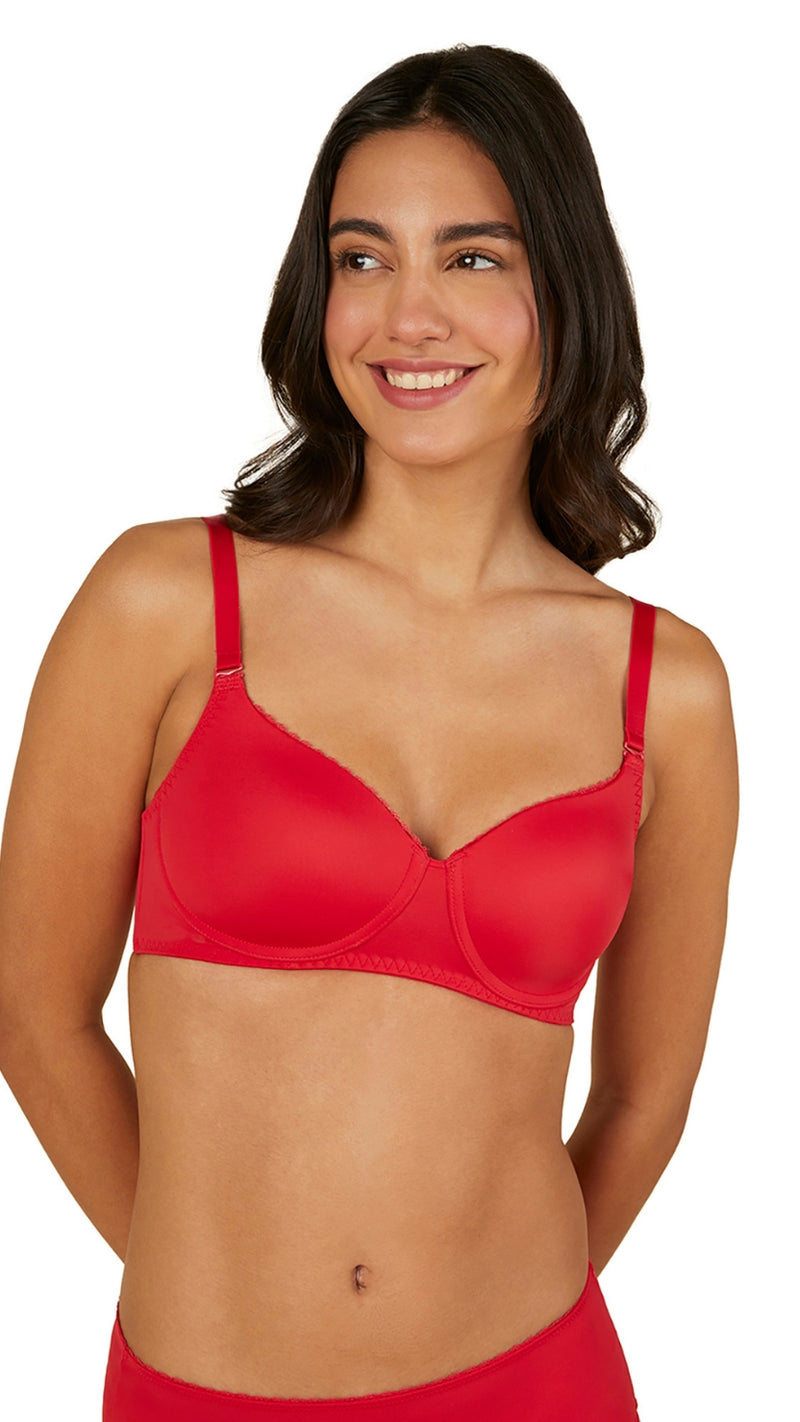 Triumph Red Everyday Seamless Wireless T-Shirt Bra