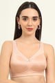 AMANTE BRA -BRA78001 Elegant Support Non-padded & Non-wired Misty Rose Bra
