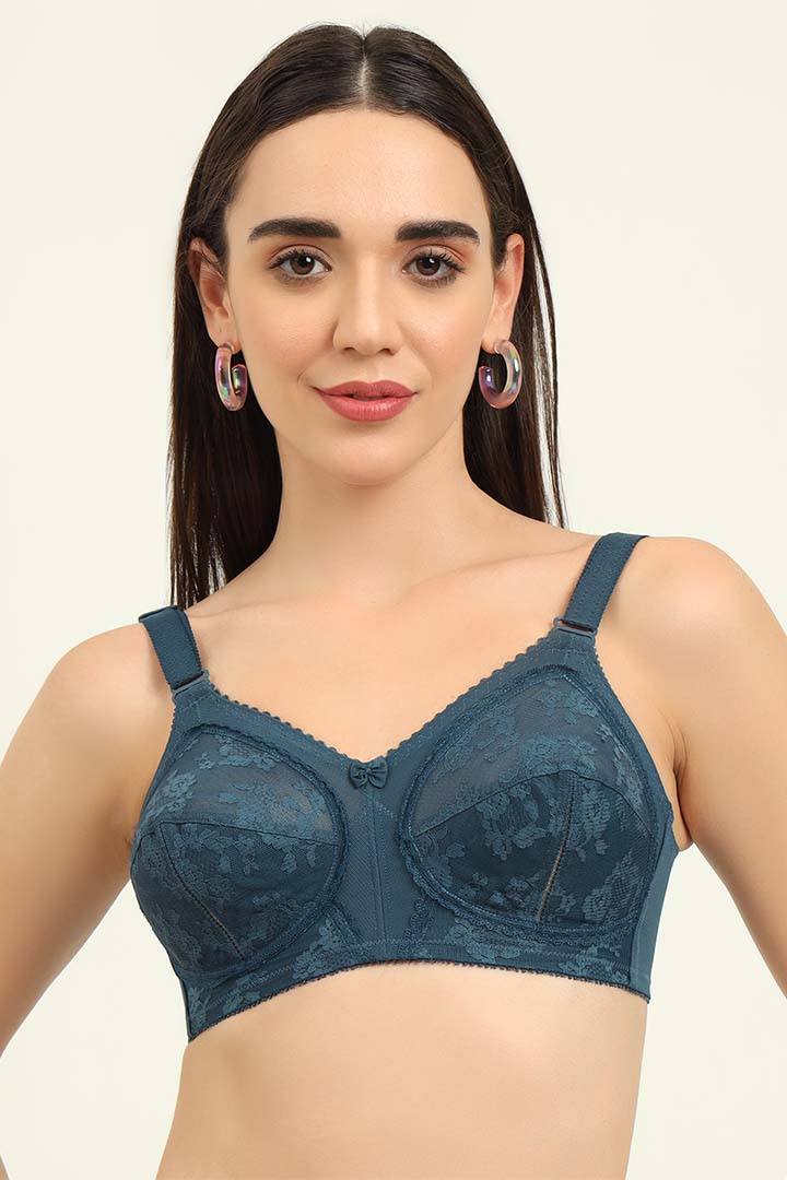 TRIUMPH Bra-20I319 Doreen Wireless Non Padded Full Coverage Support Big-Cup Classics Bra
