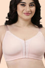 ENAMOR BRA F097 Pearl Smooth Contour Lift Bra for Women- Full Coverage, Non Padded and Wirefree
