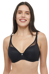 TRIUMPH-123I530 Mesh Spotlight T-Shirt Bra Padded Wired