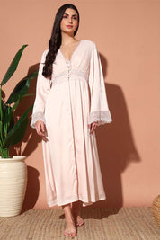 NIGHTWEAR-XF11SA2319 Sensual Bridal Nightwear Set