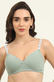 SLUUW BRA-SB007 - LIGHTLY PADDED NON-WIRED T-SHIRT BRA