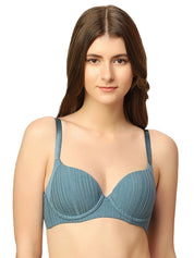 Triumph-123I531 Body Make-Up Patchwork Bra Padded Wired