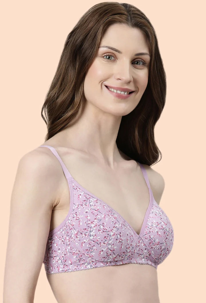 2 Perfect Coverage T-Shirt Bra - Supima Cotton Padded Wirefree Medium Coverage