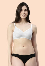 ENAMOR BRA-A042 /2 Side Support Shaper Classic Bra - Supima Cotton Non-Padded Minimizer Wirefree