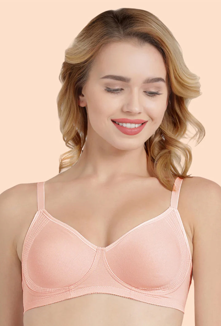 2 Side Support Shaper Classic Bra - Supima Cotton Non-Padded Minimizer Wirefree