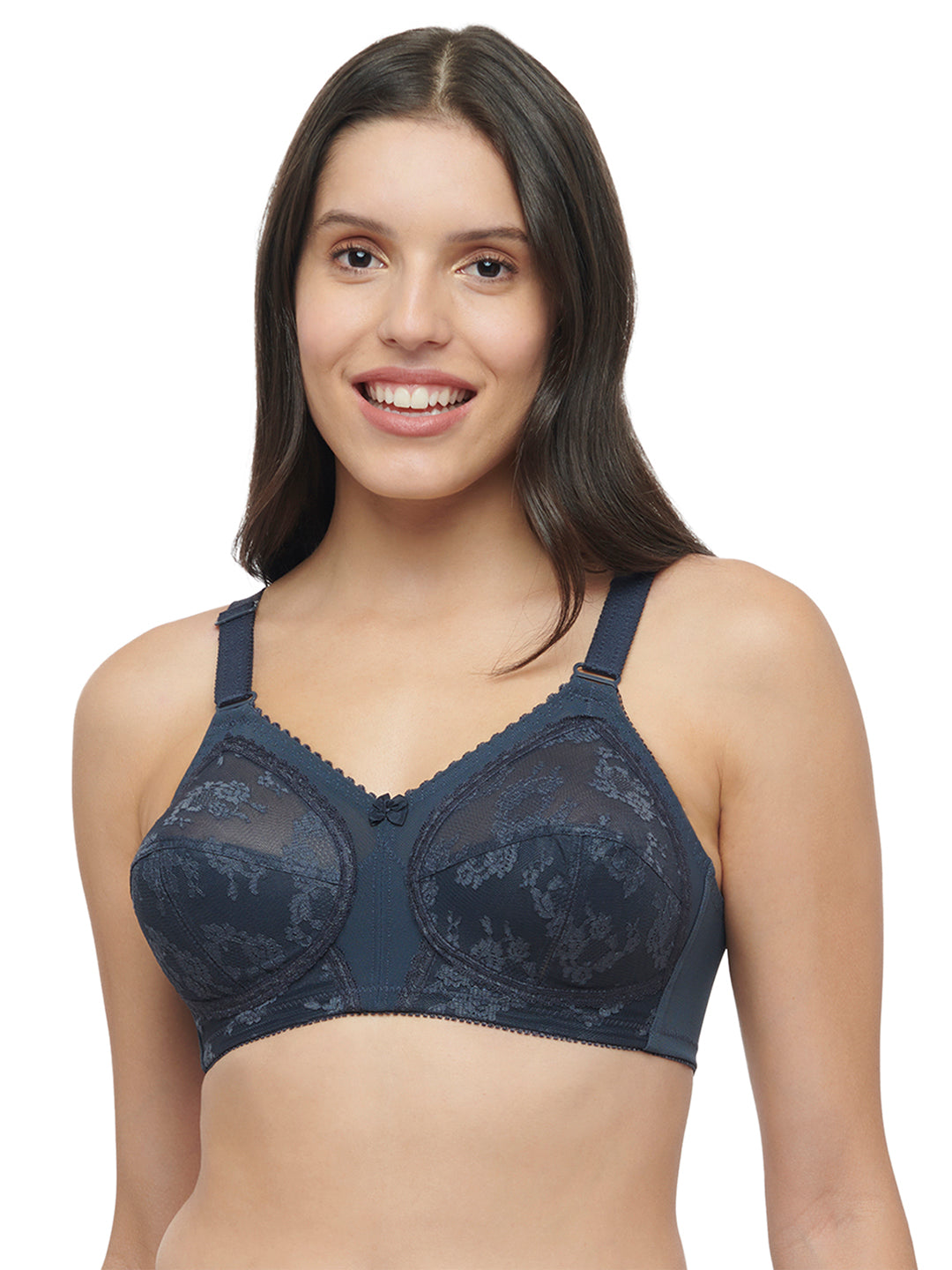 TRIUMPH-20I319/2 Doreen Wireless Non Padded Full Coverage Support Big-Cup Classics Bra