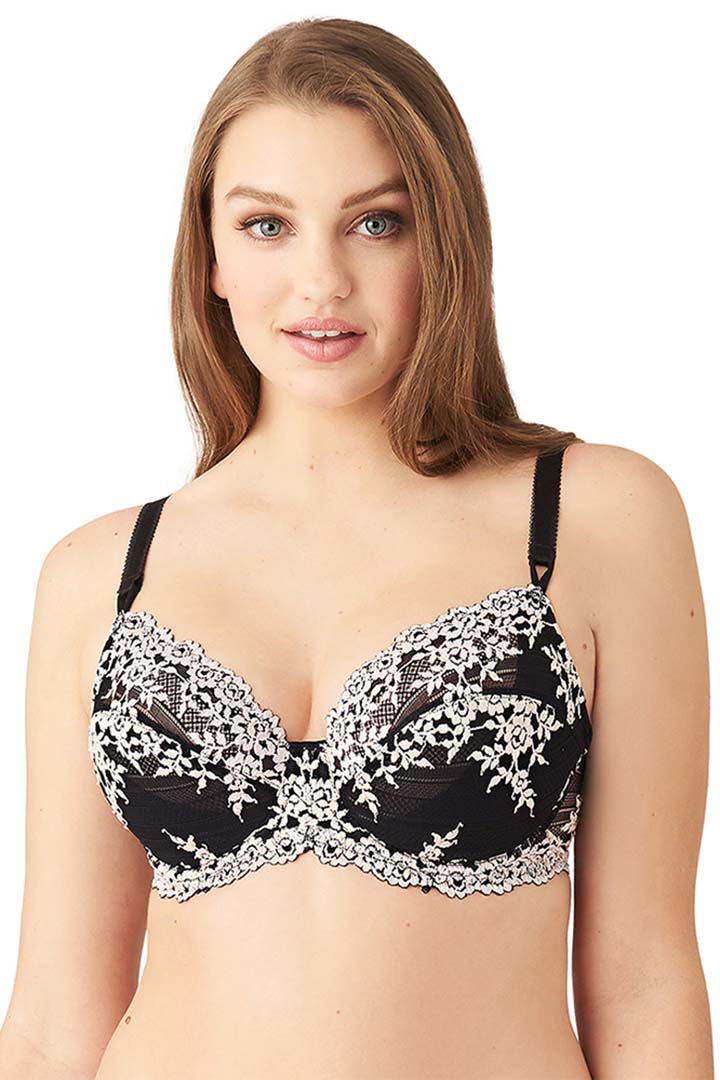 4th Cup Bridal Wear Medium coverage Fashion Bra - Blue