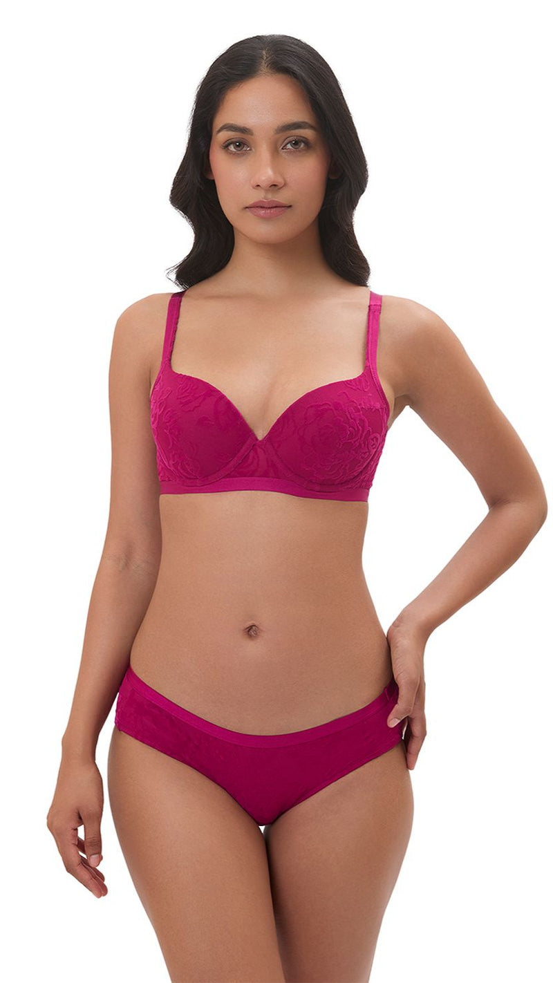 Triumph Hot Pink Everyday Lightly Padded Bra