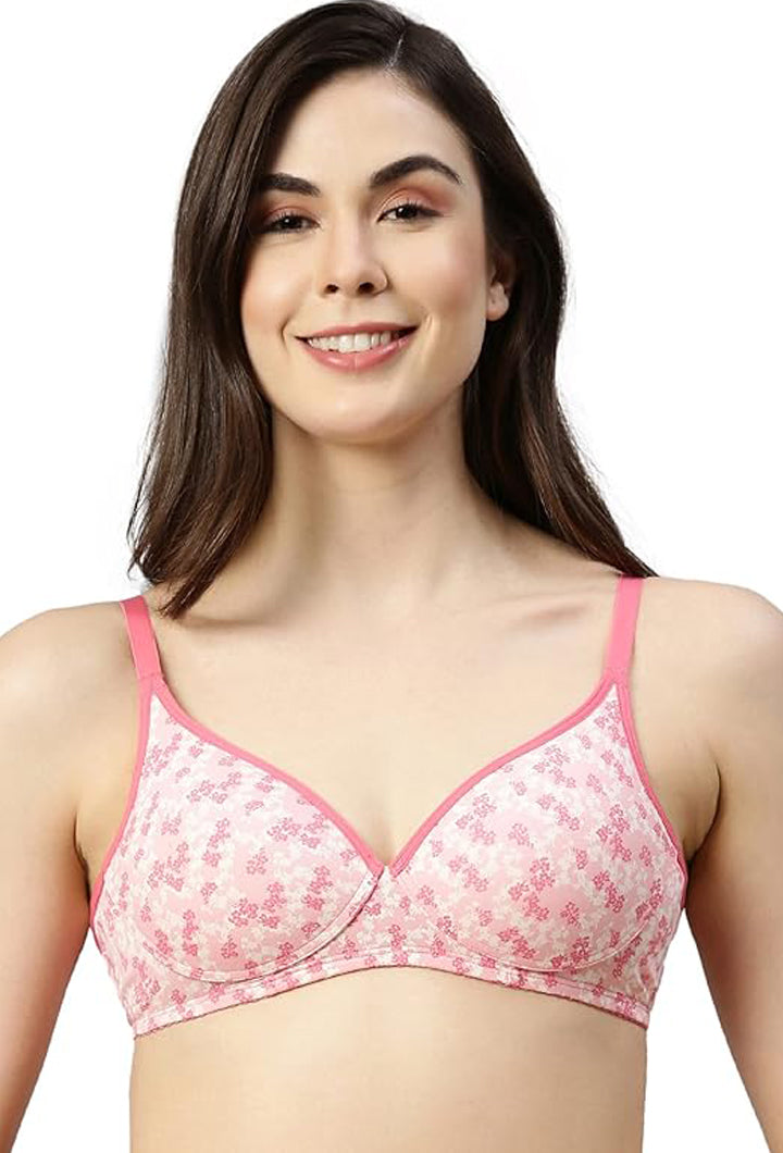 2 Perfect Coverage T-Shirt Bra - Supima Cotton Padded Wirefree Medium Coverage