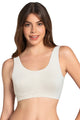 AMANTE BRA -BRA78801 All Day Lounge Solid Non Padded Non-Wired Oatmeal Marl Bra
