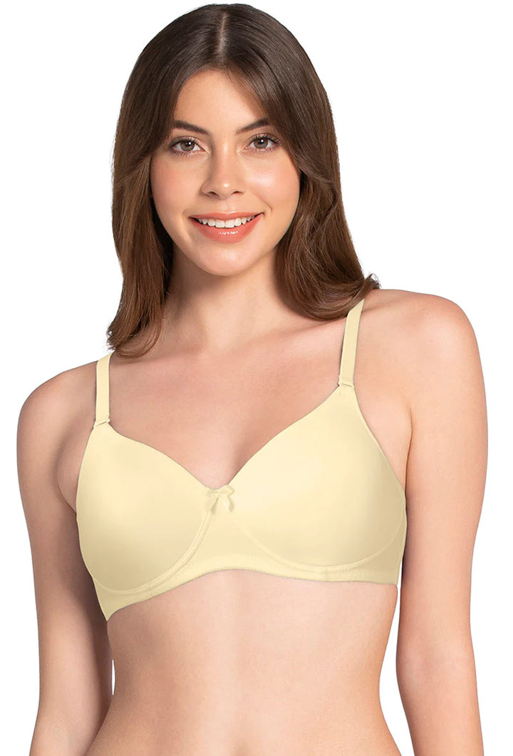 3 Smooth Charm Padded Non-Wired T-Shirt Bra