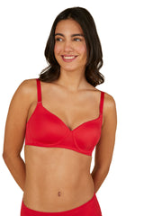 TRIUMPH-110I693 Plain T-Shirt Bra Wireless Padded