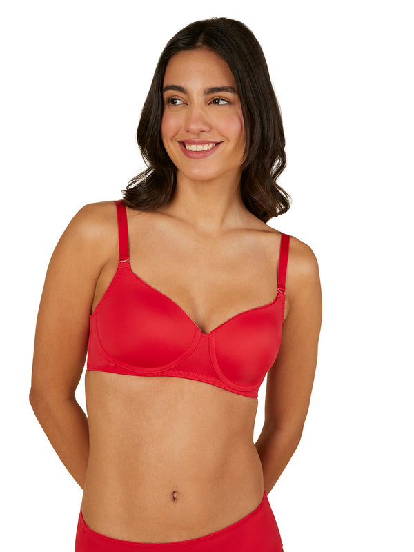 TRIUMPH-110I693 Plain T-Shirt Bra Wireless Padded