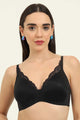 TRIUMPH Bra-110I729 Floral Lace Full Coverage Lightly Padded Seamless T-Shirt Bra With All Day Comfort