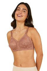 TRIUMPH-20I319 3D Doreen Wireless Non Padded Full Coverage Support Big-Cup Classics Bra
