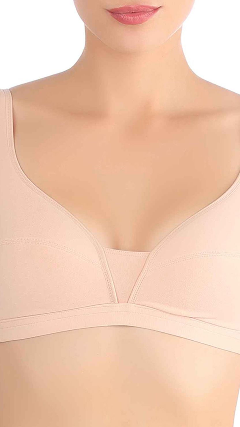 Triumph Skin Non-Wired Beginner Bra With Cotton Comfort