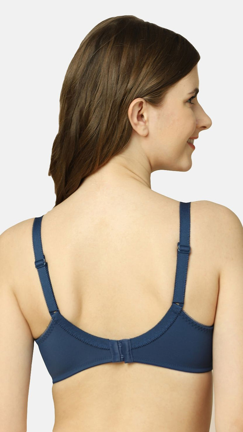 Triumph Blue Non-Padded Lace Big-Cup Bra