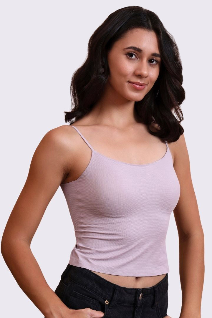 AXTZH Sexy Bralette Featuring Lightweight Stretch and Smooth Contour Design X4123-MAUVE-CP123