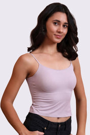 AXTZH Sexy Bralette Featuring Lightweight Stretch and Smooth Contour Design X4123-MAUVE-CP123