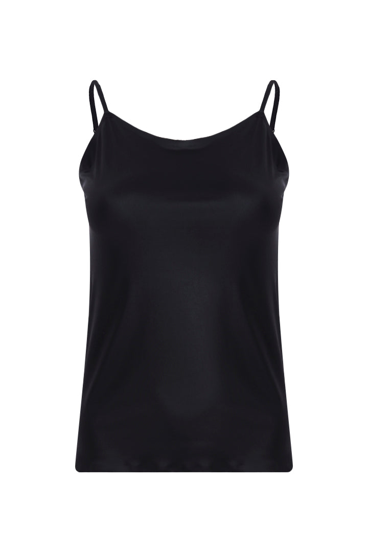 AXTZH Silky V-Neck Camisole X3306-BLACK-H1S