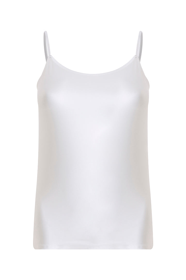 AXTZH Silky V-Neck Camisole X3306-WHITE-H1S