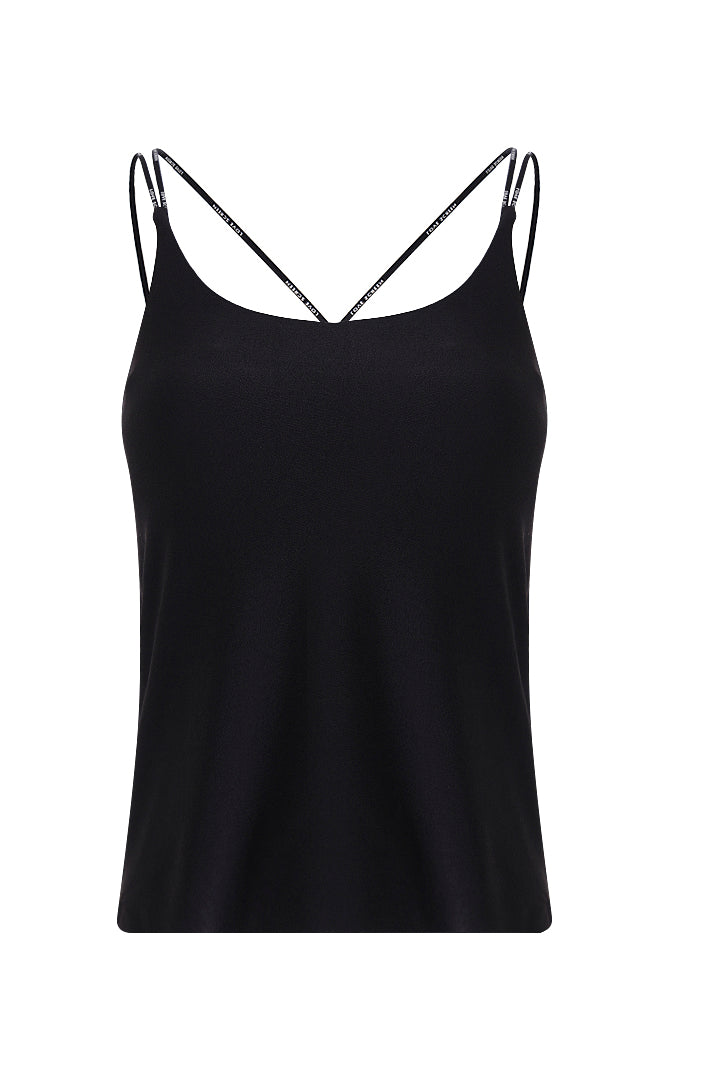 AXTZH Strappy Everyday Bralette BLET X1112-BLACK-CP023