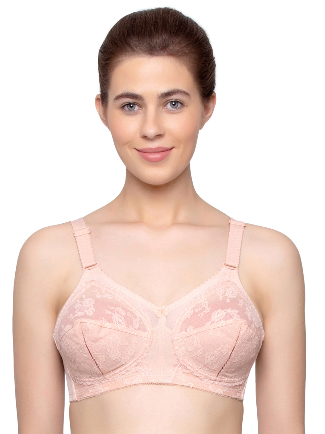 TRIUMPH-20I319/2 Doreen Wireless Non Padded Full Coverage Support Big-Cup Classics Bra