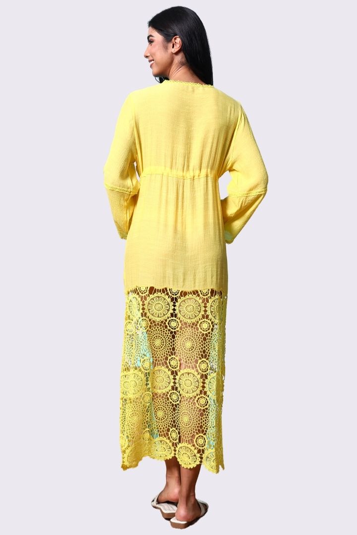 AXTZH Make Waves in Style with This Flirty Lingerie Swimwear Piece X2601-CORNSILK-SNGB2