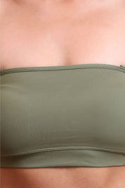 AXTZH One-Piece Tube Bra – Designed for Smooth Support and All-Day Comfort 22XTUBEAR9820-OLIVE