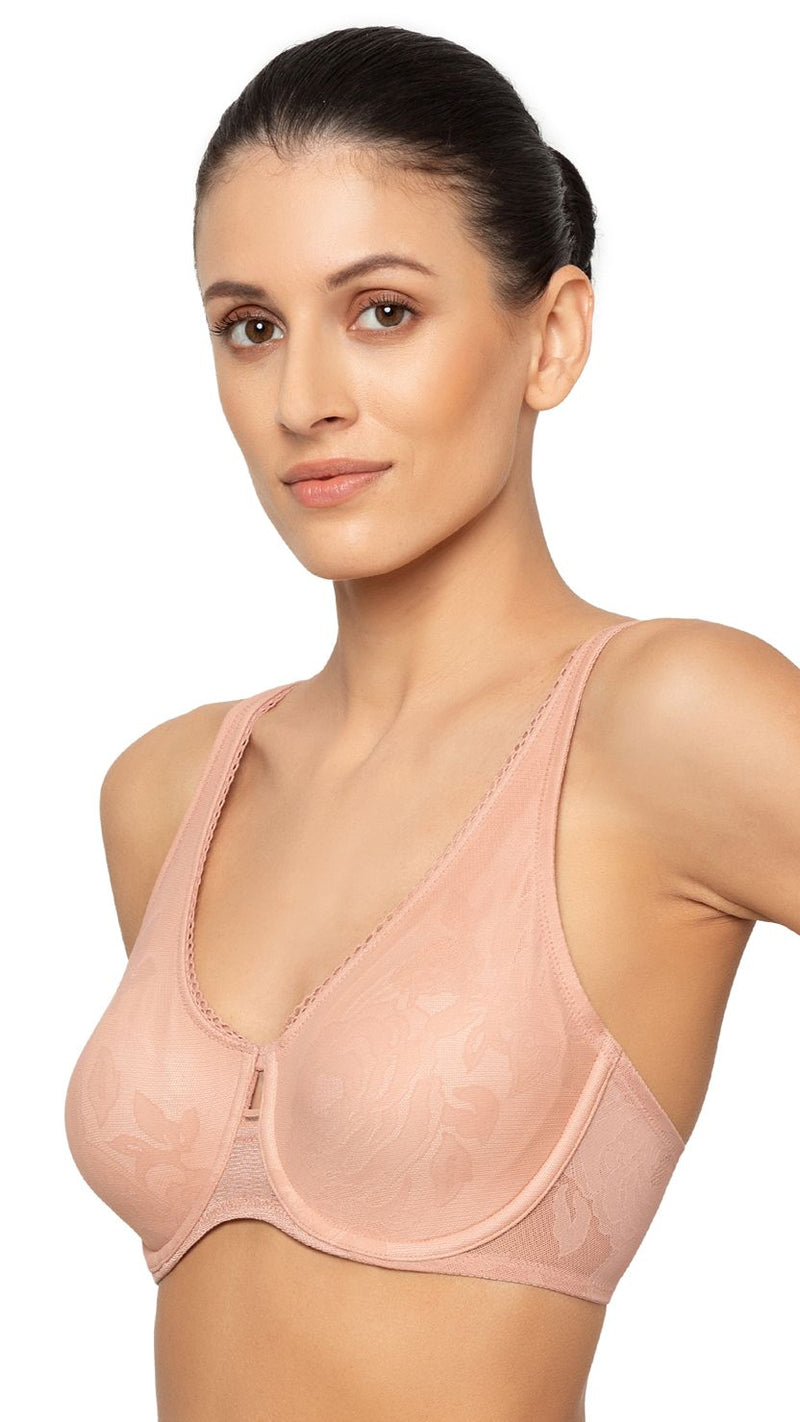 Triumph Skin Sheer Floral Wired Minimizer Bra