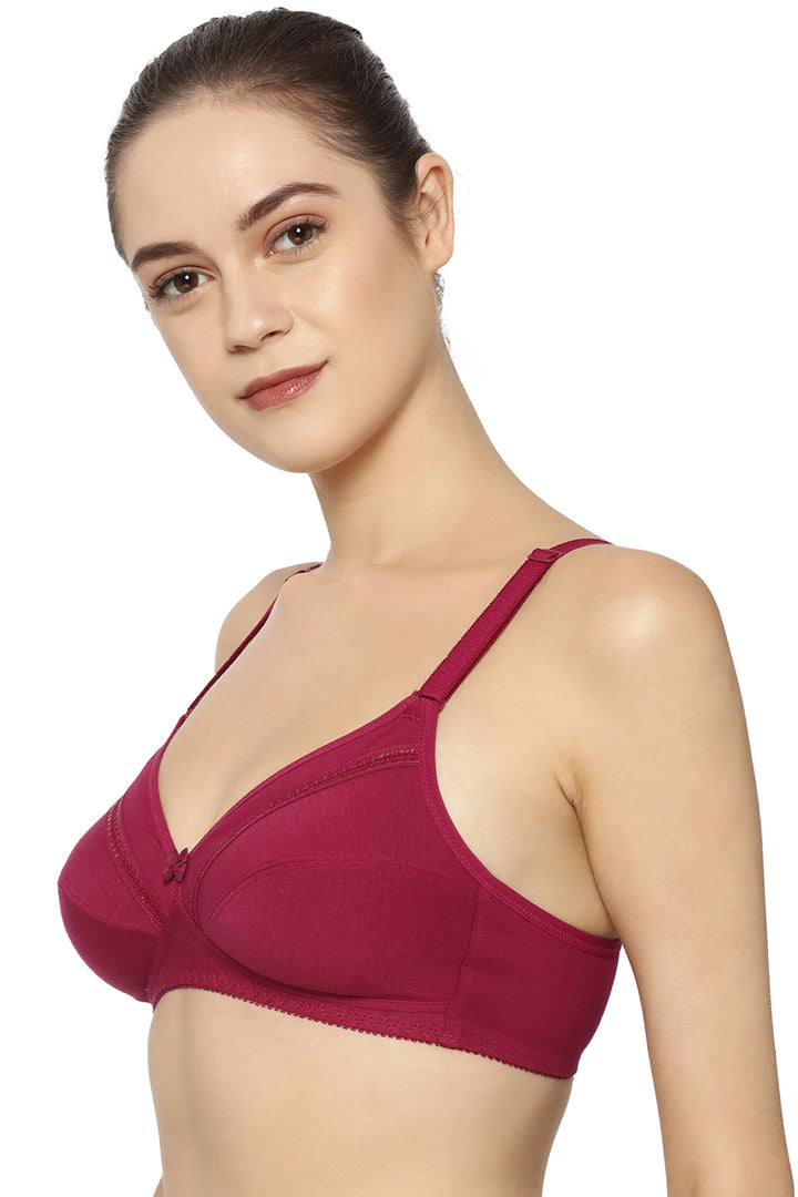 TRIUMPH-203I327 Comfort 63 Wireless Non Padded Everyday Cotton Bra