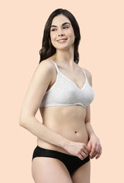 ENAMOR BRA-A042 /2 Side Support Shaper Classic Bra - Supima Cotton Non-Padded Minimizer Wirefree