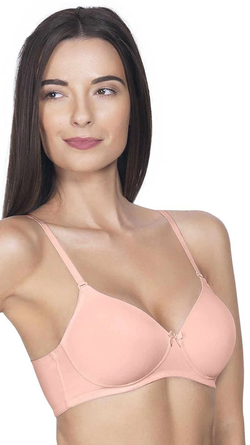 Amante Classic Skin Padded Non-Wired T-Shirt Bra