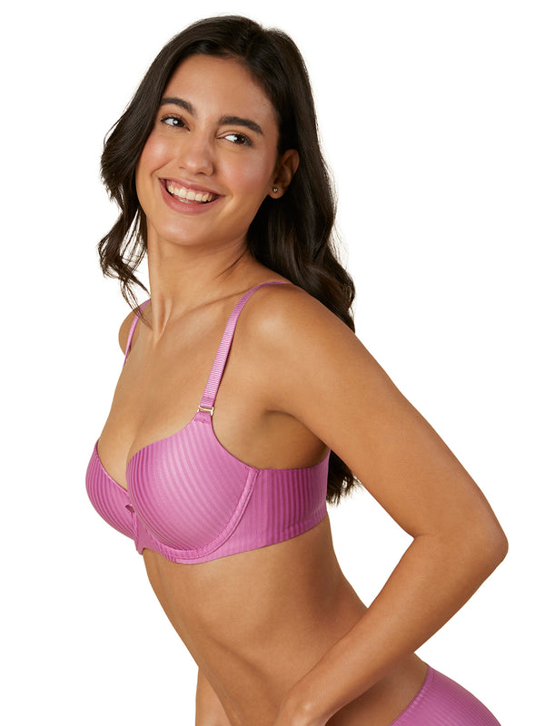 TRIUMPH-123I441 Shiny T-Shirt Bra Padded Wired