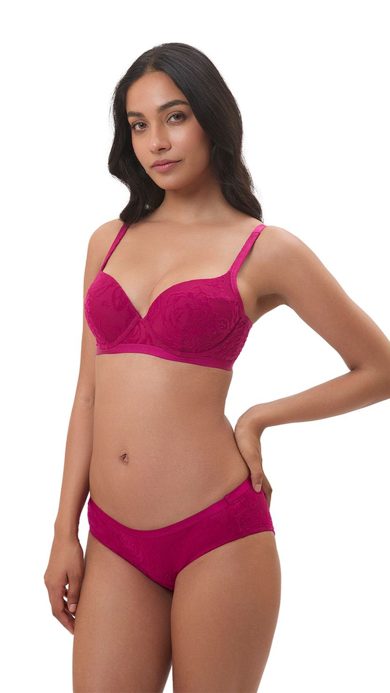 Triumph Hot Pink Everyday Lightly Padded Bra