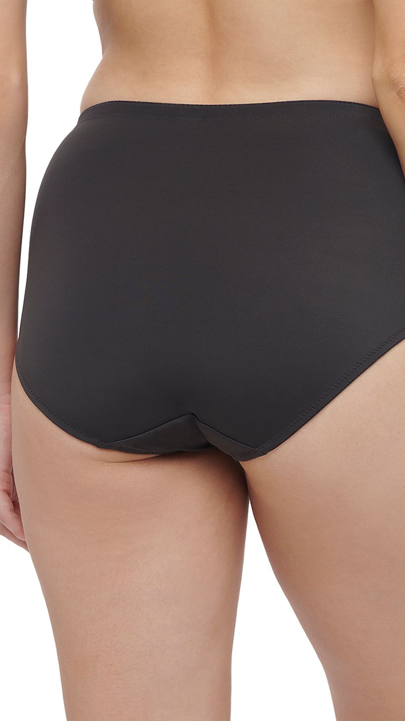 Triumph Blck High Waist Seamless Brief