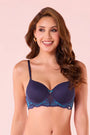 ENAMOR BRA F194 Padded Wired High Coverage Glam Wave Smooth Bra