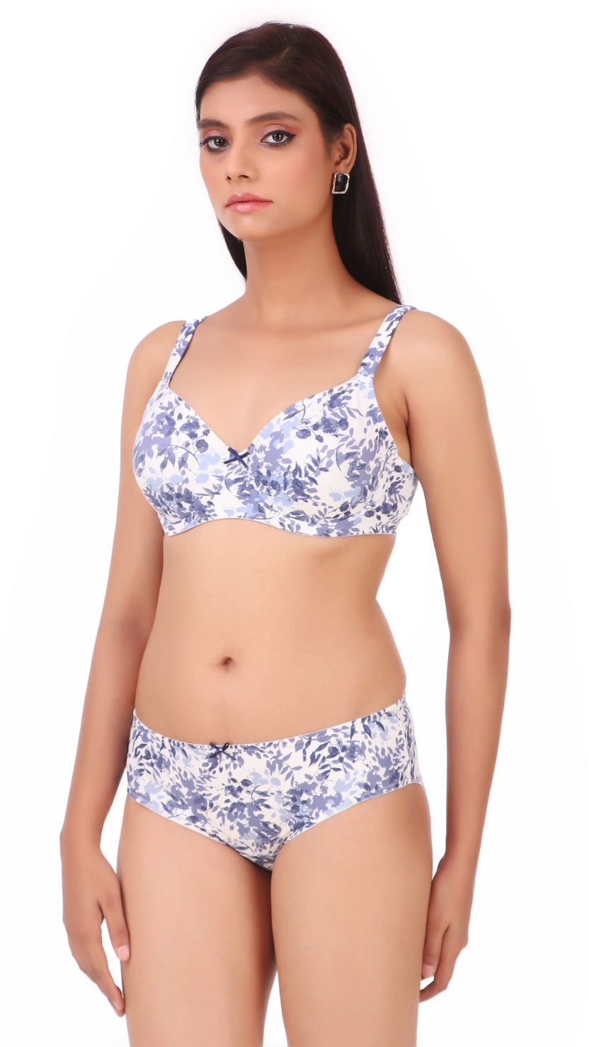 Triumph Blue Minimizer Wired Non-Padded High Support Big Cup Bra