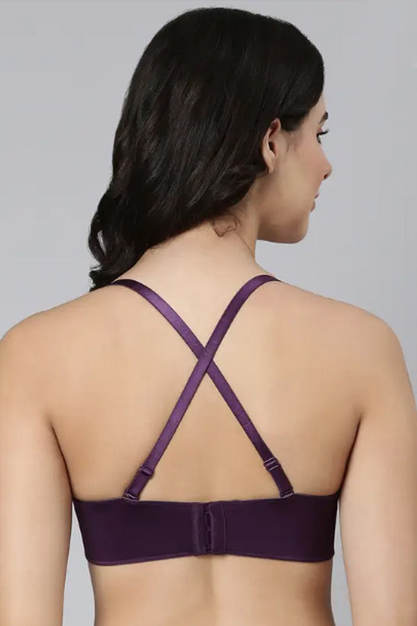 ENAMOR BRA F074/2 Full Figure Strapless Multi-Way Bra - Padded Wired Medium Coverage