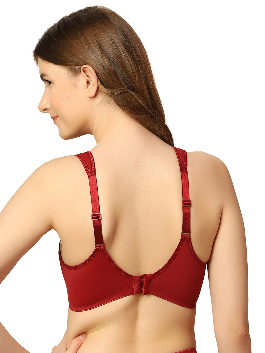 TRIUMPH-100I527/2 Minimizer 121 Wireless Non Padded Comfortable High Support Big Cup Bra