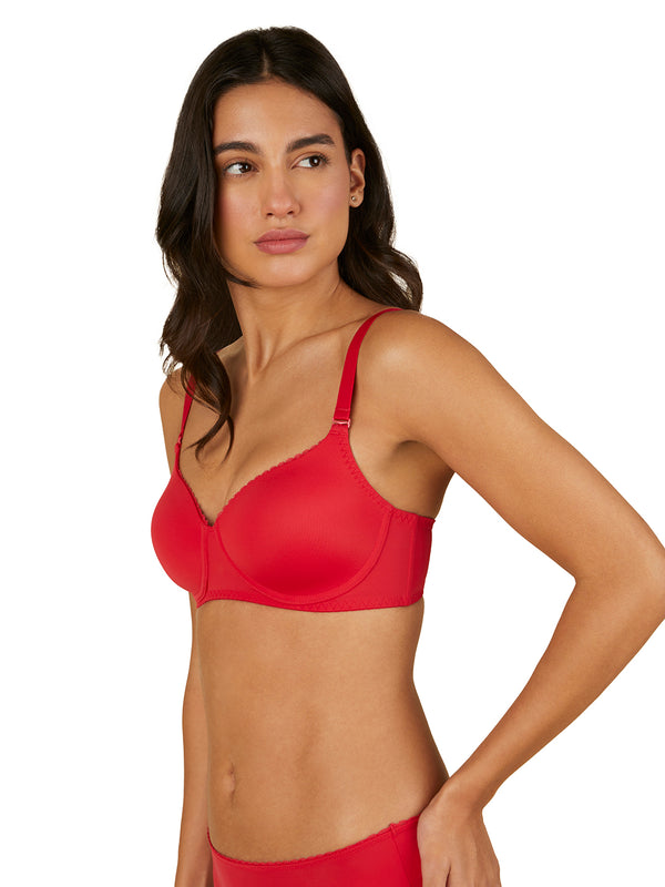 TRIUMPH-110I693 Plain T-Shirt Bra Wireless Padded
