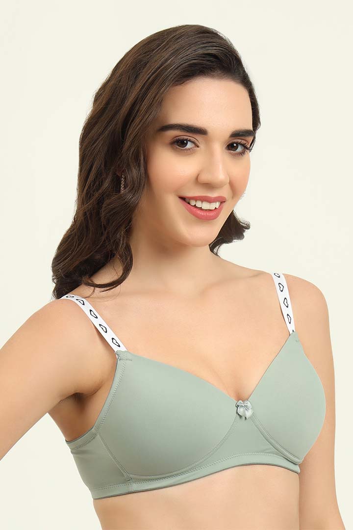 SLUUW BRA-SB007 - LIGHTLY PADDED NON-WIRED T-SHIRT BRA