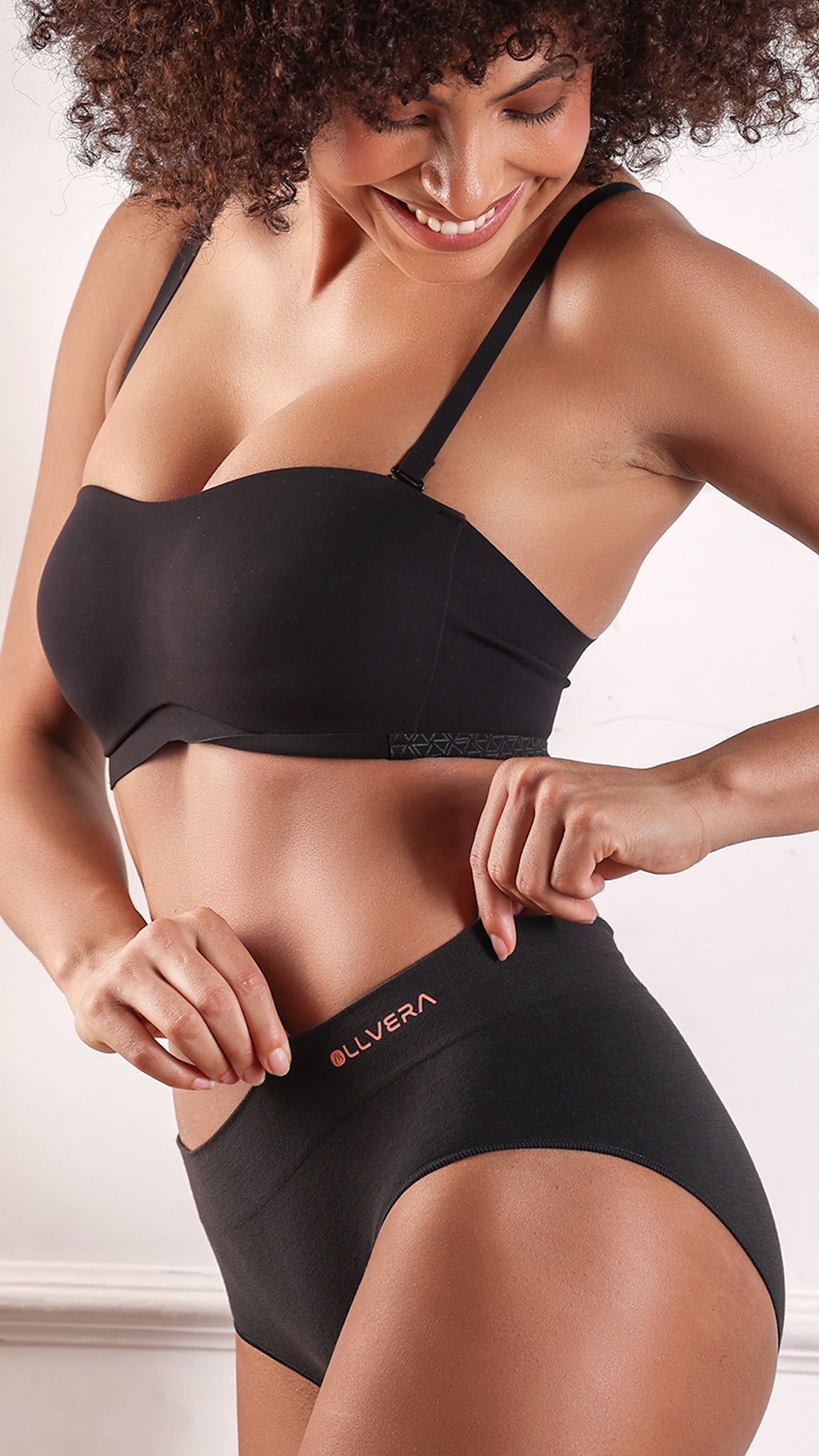 High-Waist Seamless Brief | No-Show Full Coverage Panty