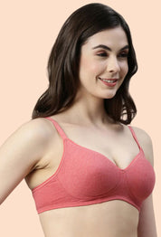 ENAMOR BRA-A042 /2 Side Support Shaper Classic Bra - Supima Cotton Non-Padded Minimizer Wirefree